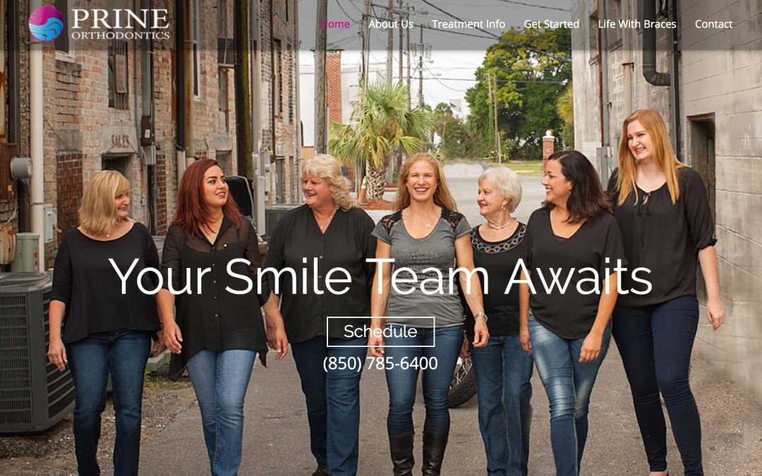 Prine Orthodontics’ New Website